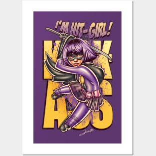 I'm Hit Girl Posters and Art